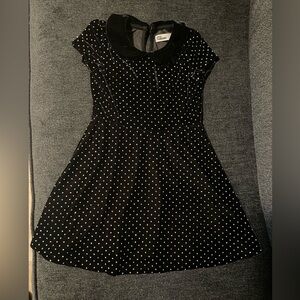 Epic Threads Black and White Polka Dot Kids Dress